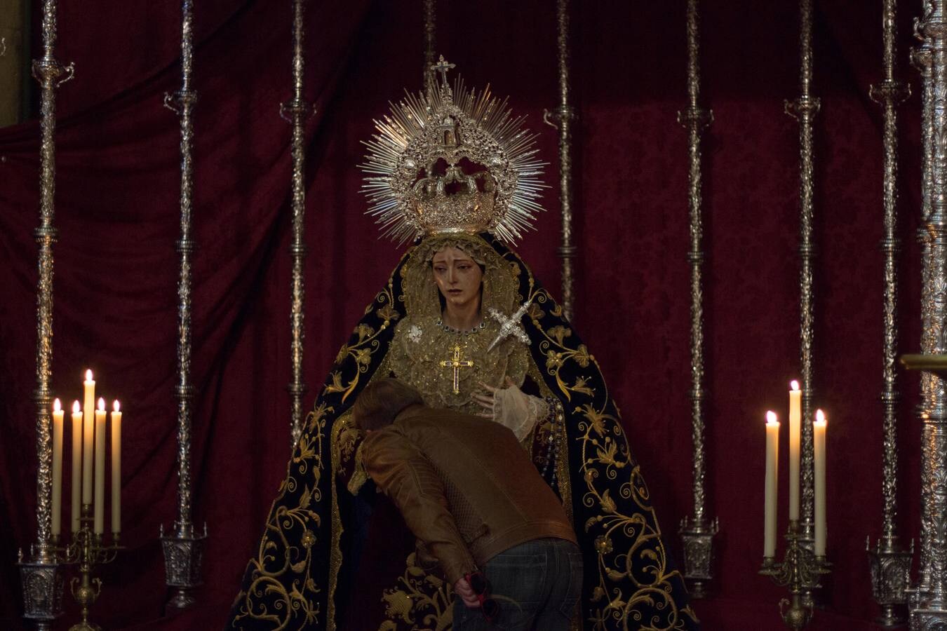Besamanos de María Santísima de la Concepción. 