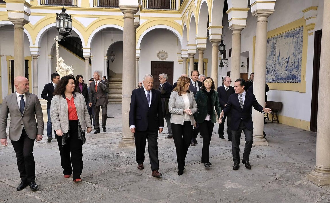 Dos lienzos de Murillo viajan de la Caridad al IAPH