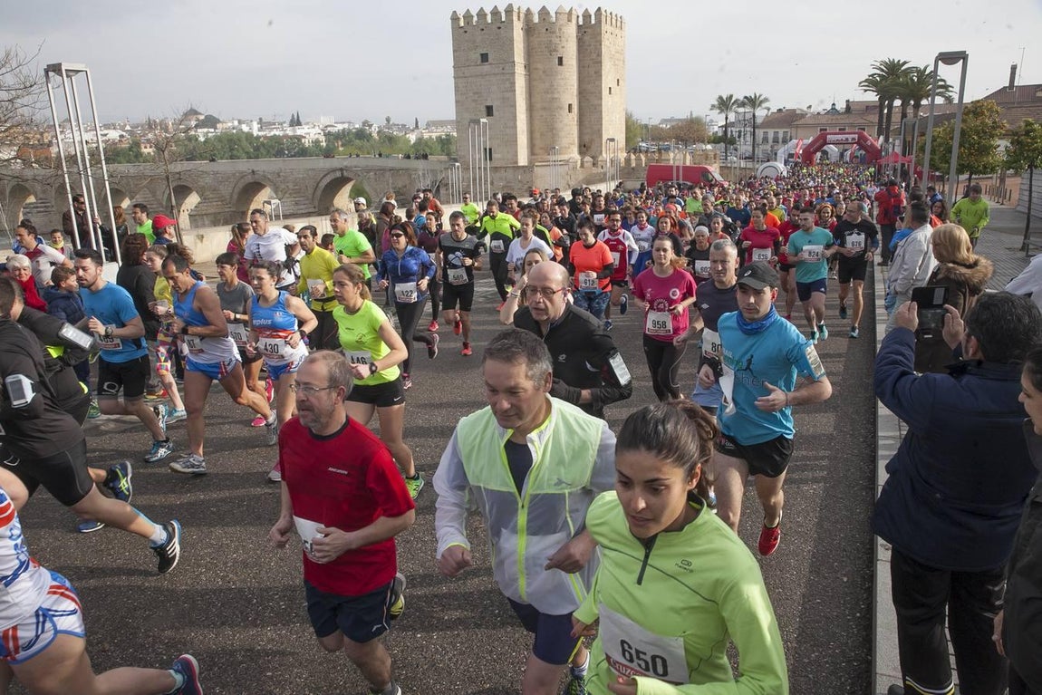 La carrera del Puente Romano, en imágenes