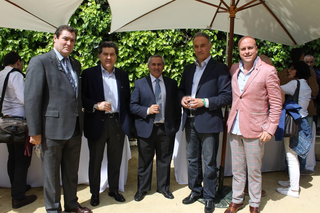 Ignacio Candau, Agustín Alcaraz, Federico Flores, Francisco Galán y David de Castro