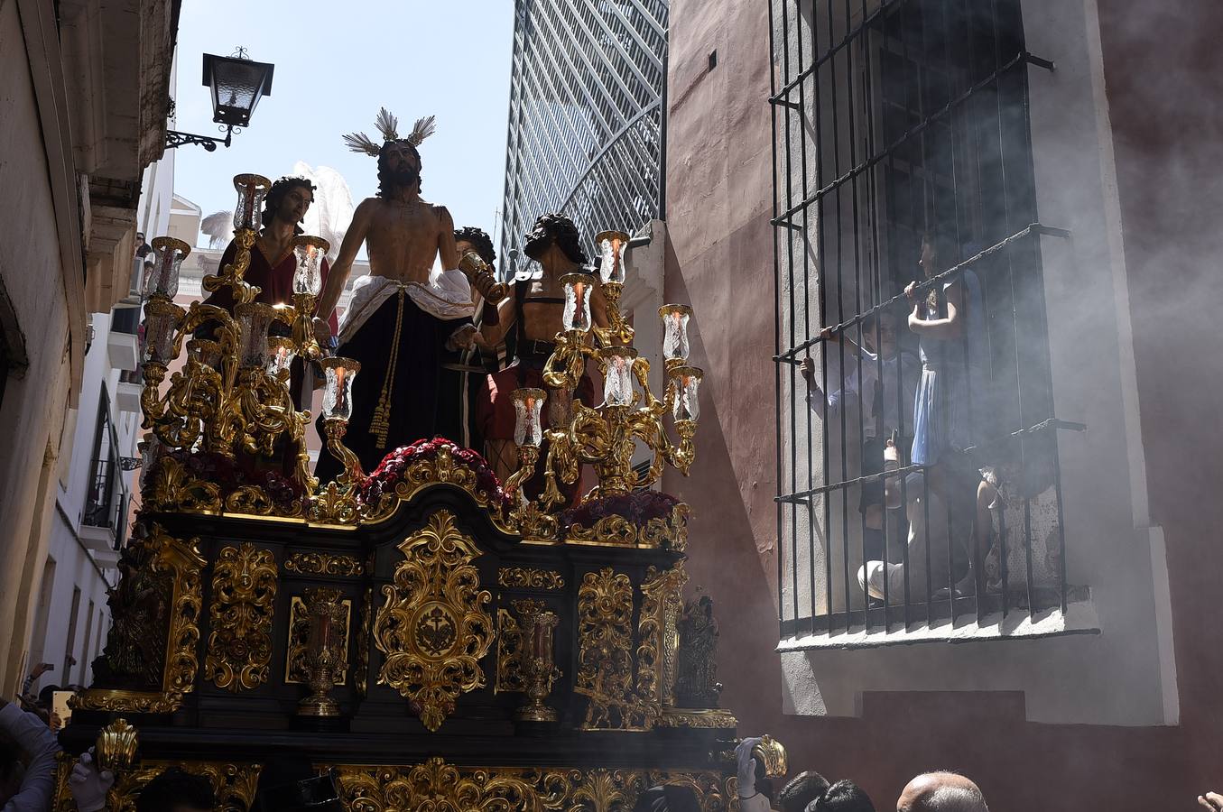 Las fotos de Jesús Despojado en el Domingo de Ramos de la Semana Santa de Sevilla 2017