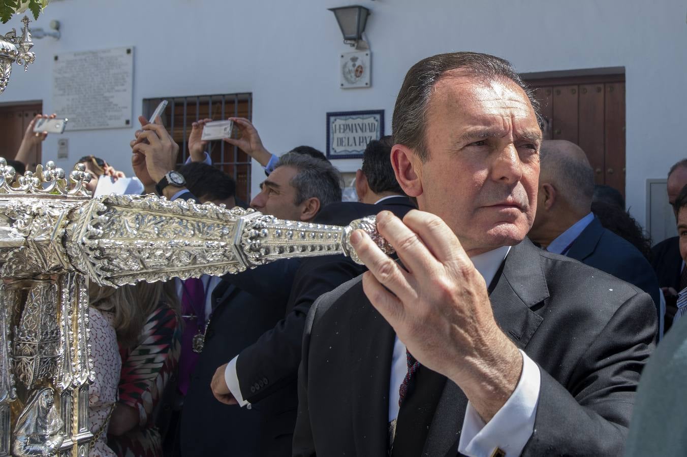 Las fotos de La Paz el Domingo de Ramos de la Semana Santa de Sevilla 2017