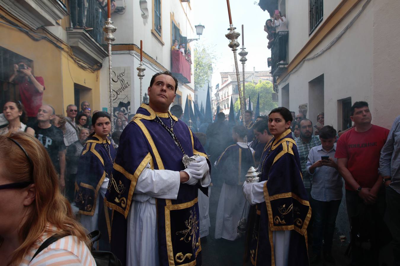Las fotos de San Esteban el Martes Santo de la Semana Santa de Sevilla 2017