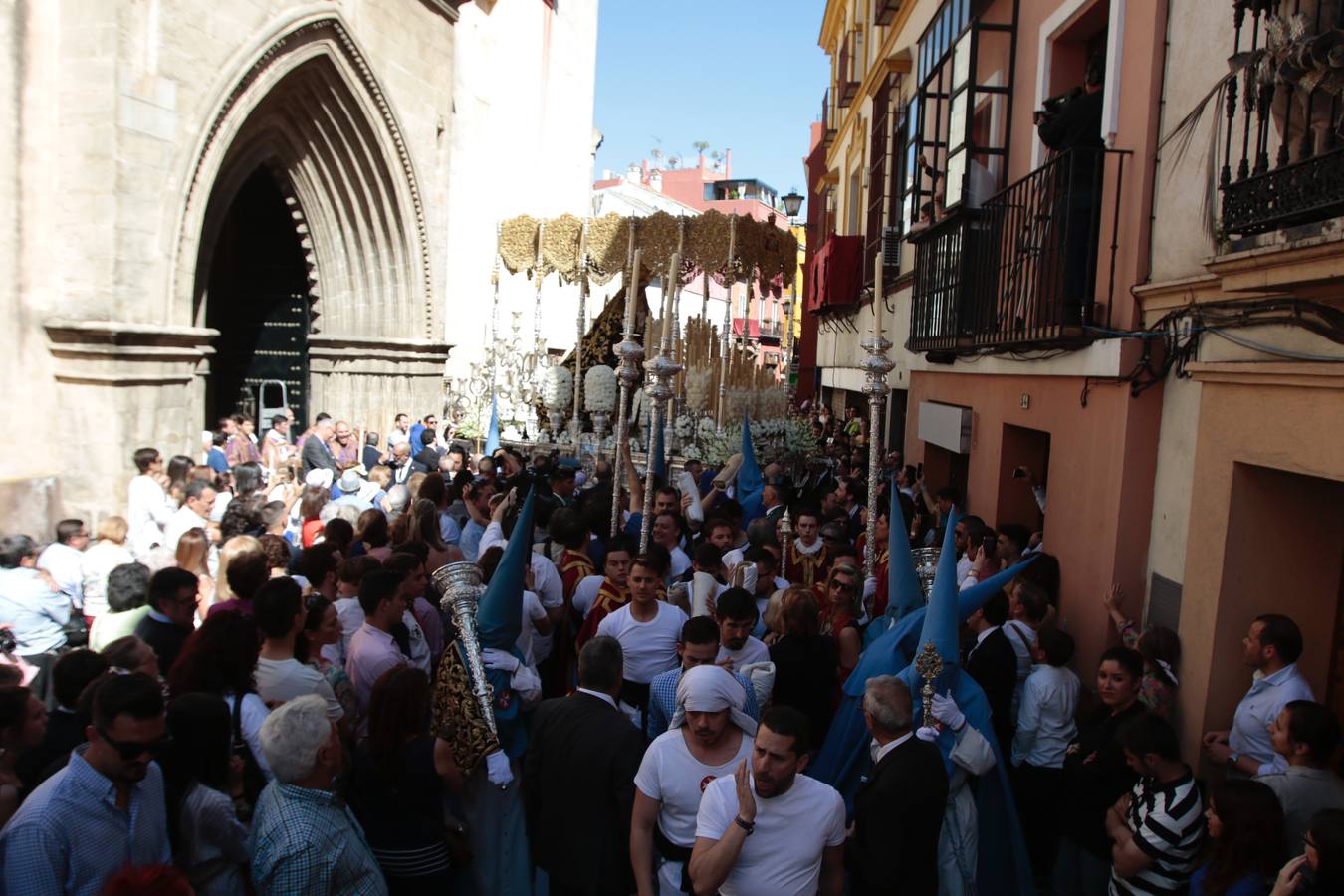 Las fotos de San Esteban el Martes Santo de la Semana Santa de Sevilla 2017