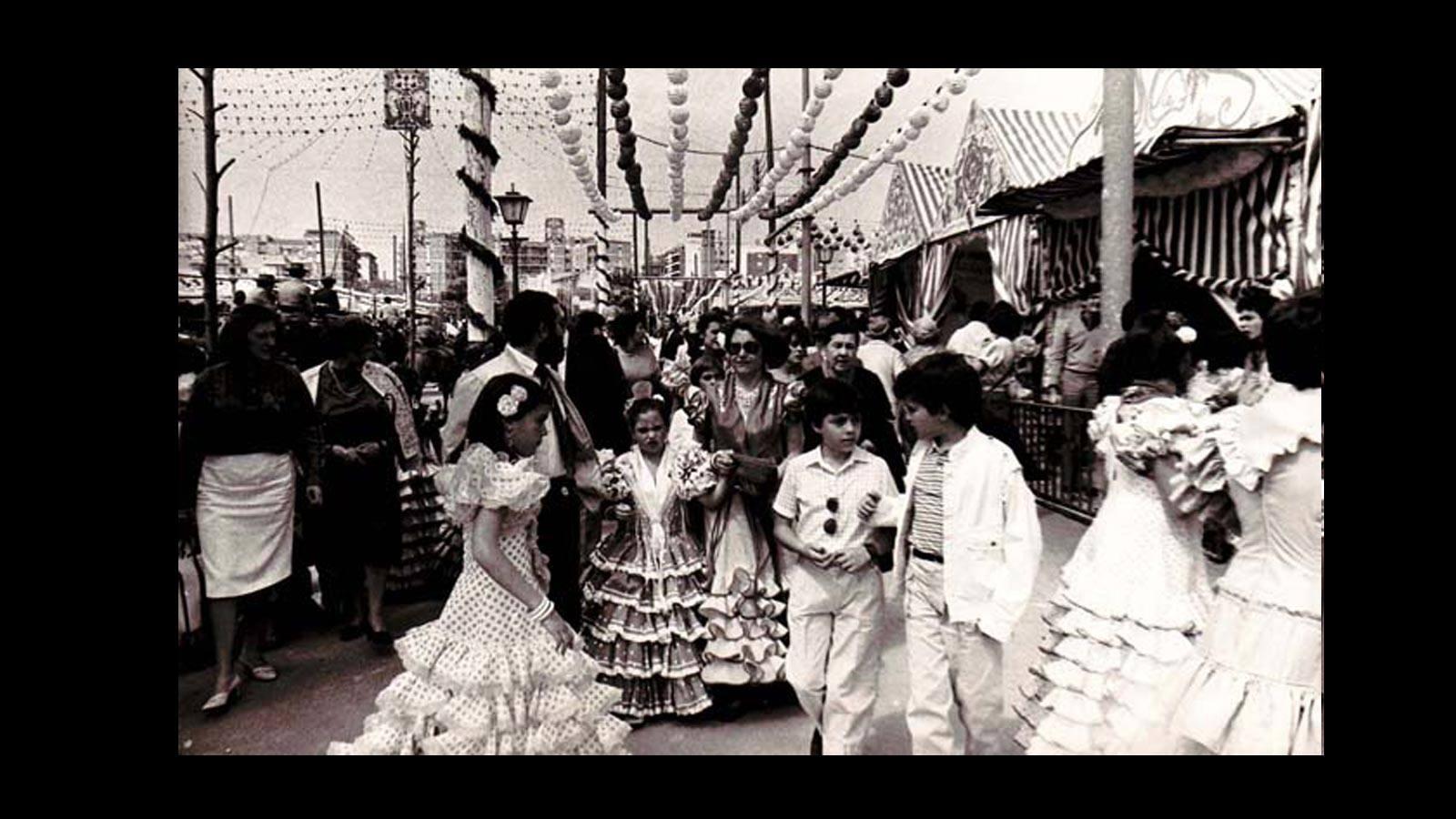 La Feria de Abril de Sevilla en la década de los 80