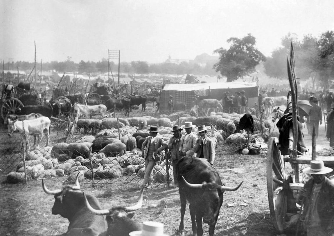 Imágenes históricas de la Feria de Mayo de Córdoba