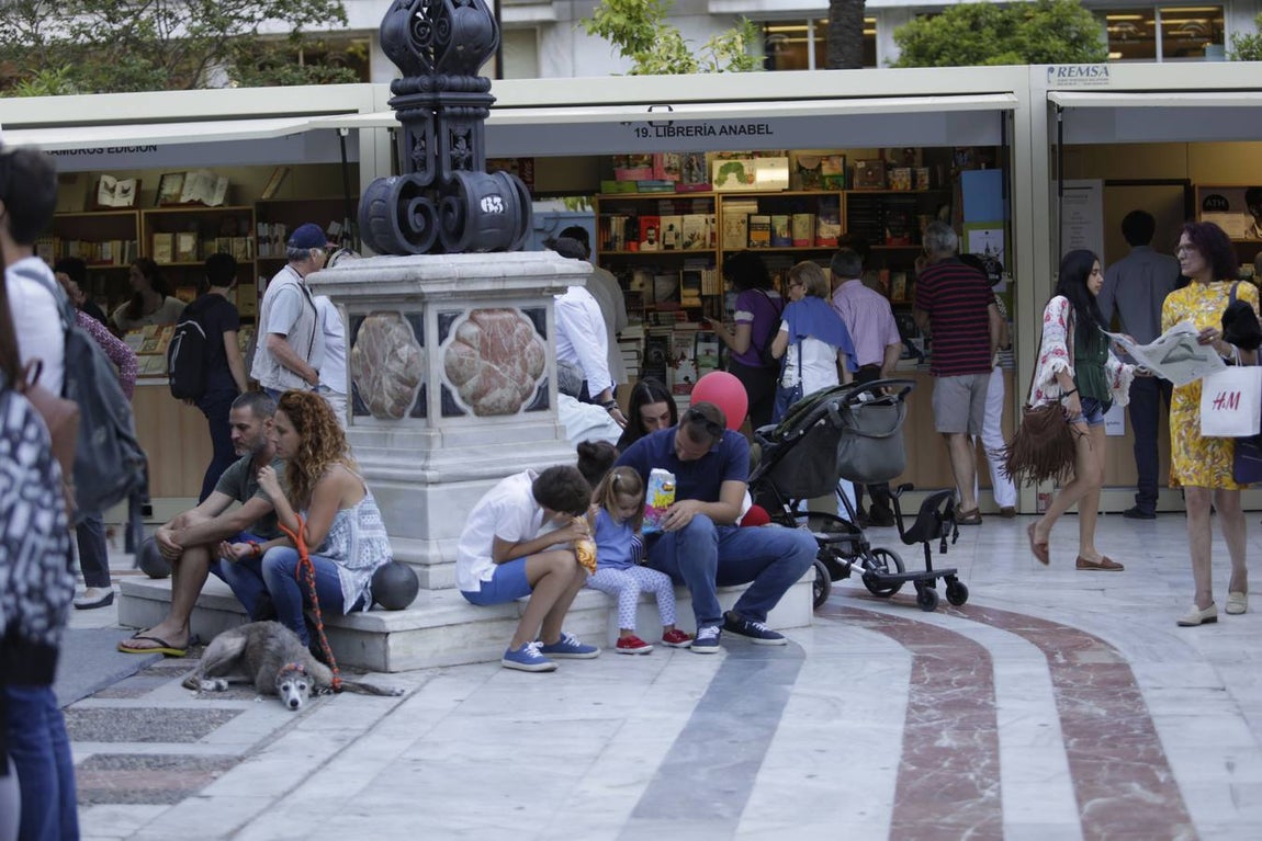 Jornada inaugural de la Feria del Libro de Sevilla