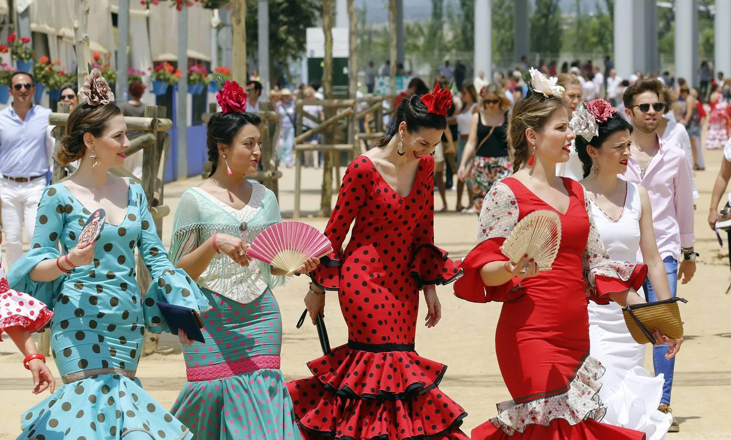 El sábado de la Feria de Córdoba, en imágenes