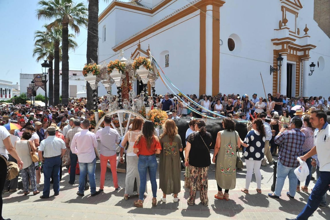 La carreta de Gelves con sus características columnas salomónicas