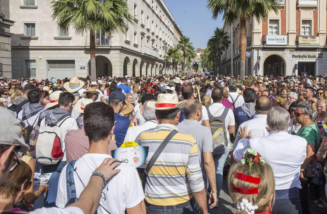 Los peregrinos de Huelva ya van para el Rocío
