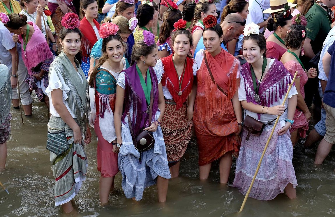 El paso del Vado del Quema de Triana, Sevilla Sur y Sevilla