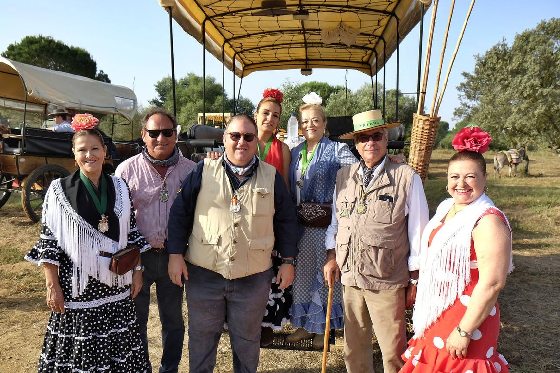 Feli Álvarez, Álvaro Pozo, José Manuel Valenzuela, Rosa Abad, Pilar Fabiani, Vicente Rodríguez y Ana Mari Bourrelier. 