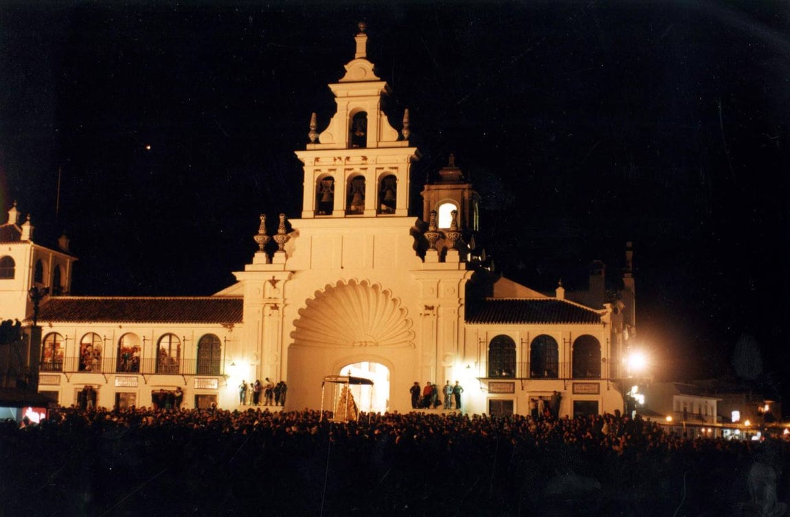 Procesión de la Virgen del Rocío en 1994