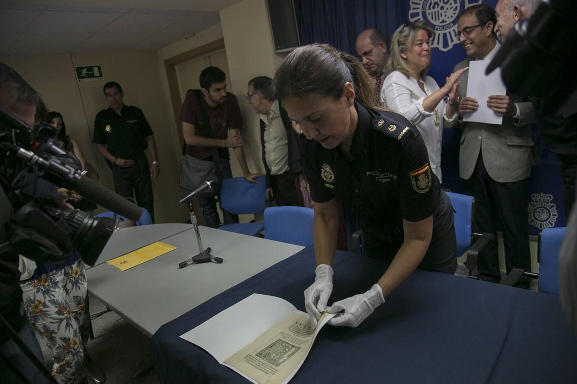 Las imágenes de la obra impresa en Sevilla en 1619 de «incalculable» valor