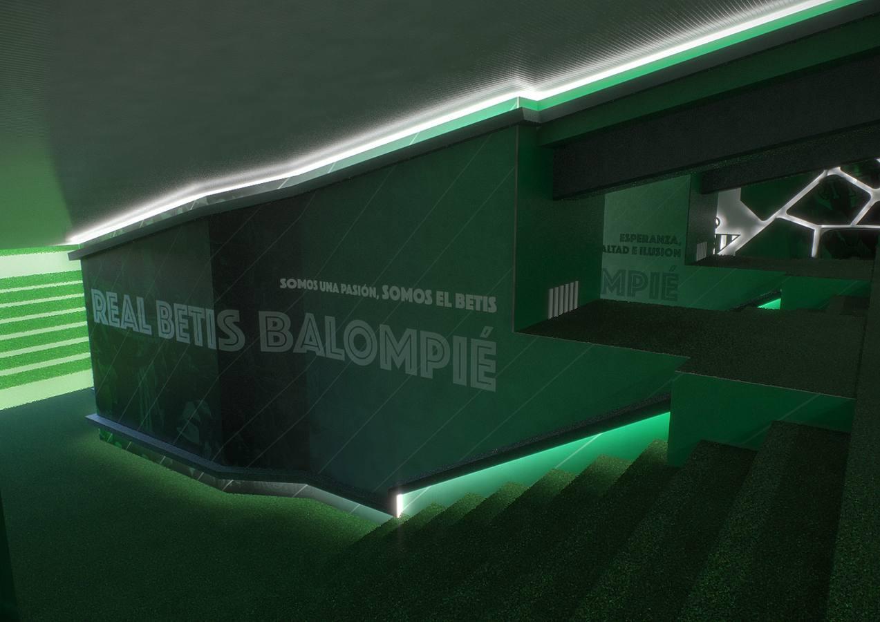 Rediseño del interior del Estadio Benito Villamarín