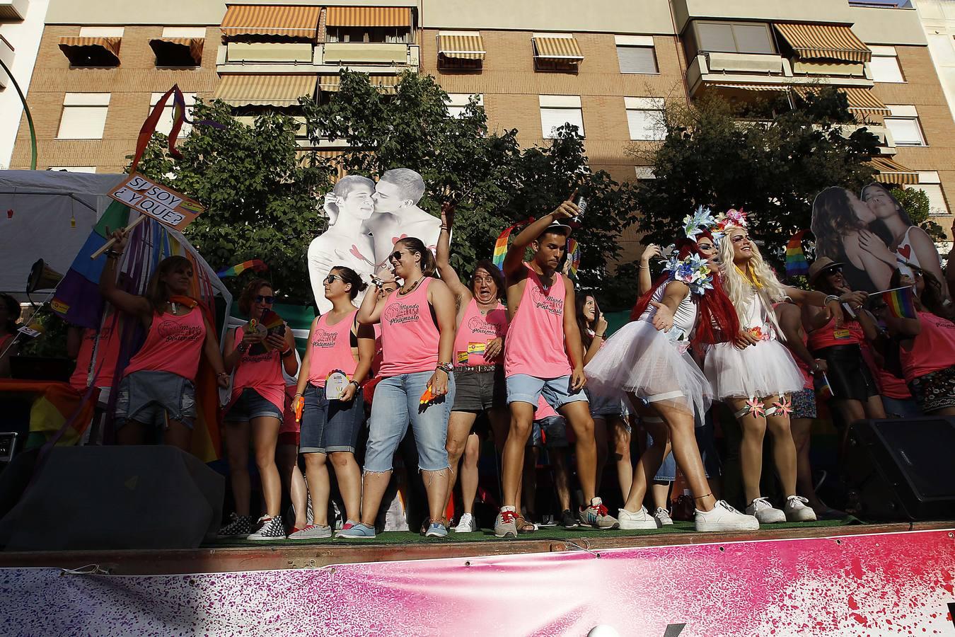 Las mejores imágenes del «Orgullo gay» en Sevilla