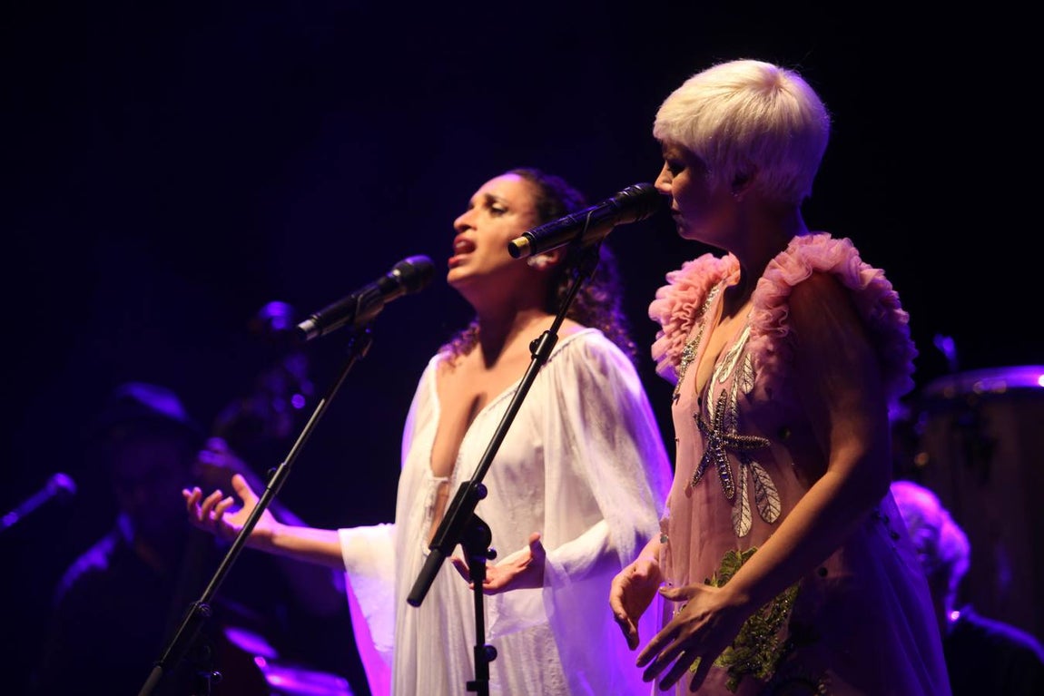 Las actuaciones de Pasión Vega y Noa y el Ballet Flamenco de Andalucía, en imágenes