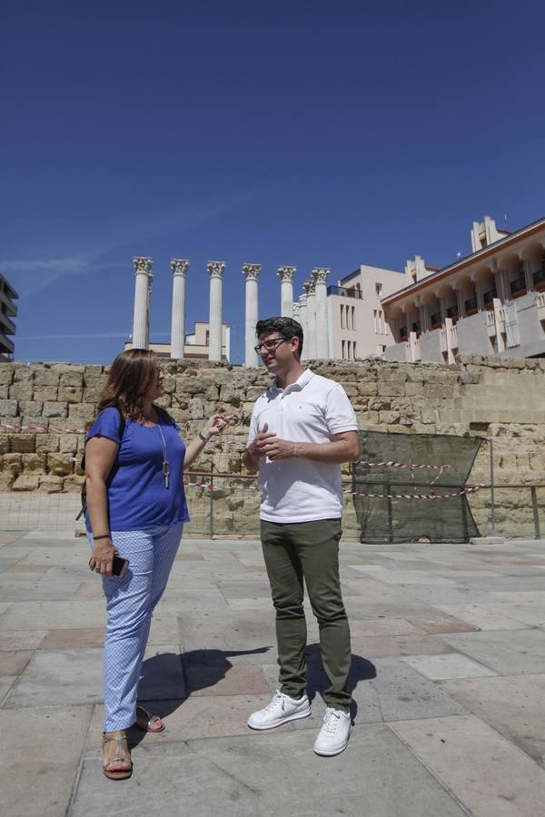 En imágenes, la restauración del Templo Romano de Córdoba