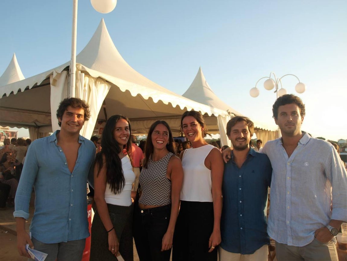 Fernando Carpintero, Mercedes Valencia, Isabel Maesso, Rocío Alarcón, Rafael Maesso e Ignacio de la Corte