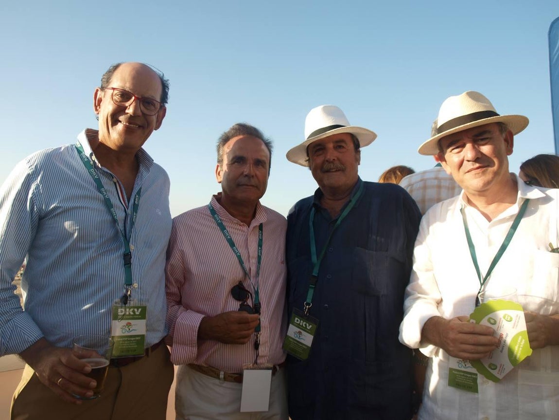 Ángel Gómez, Juan Torres, Carlos Muñoz y Antonio Ruiz
