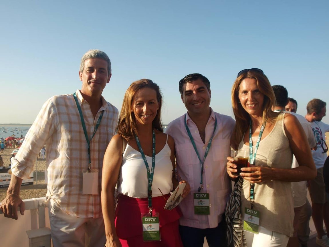 José Antonio Ramírez, Pilar Corzo, Pablo Piñero y Mónica Luque
