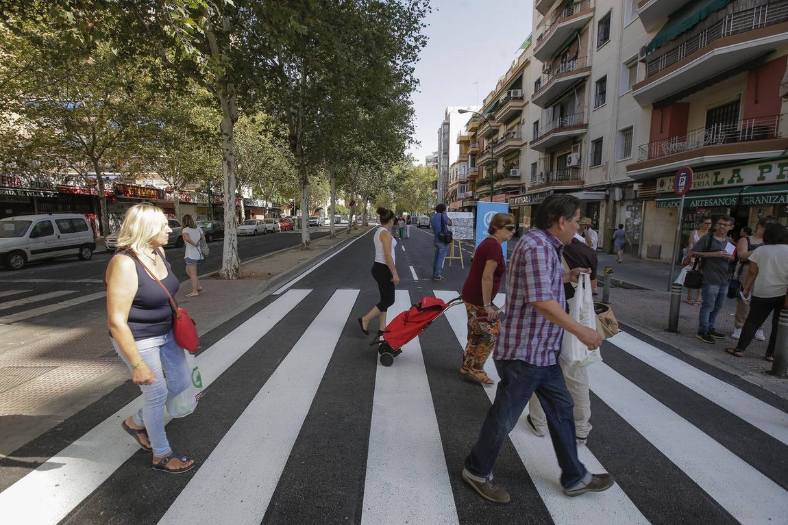 Así ha quedado la avenida Cruz del Campo tras las obras
