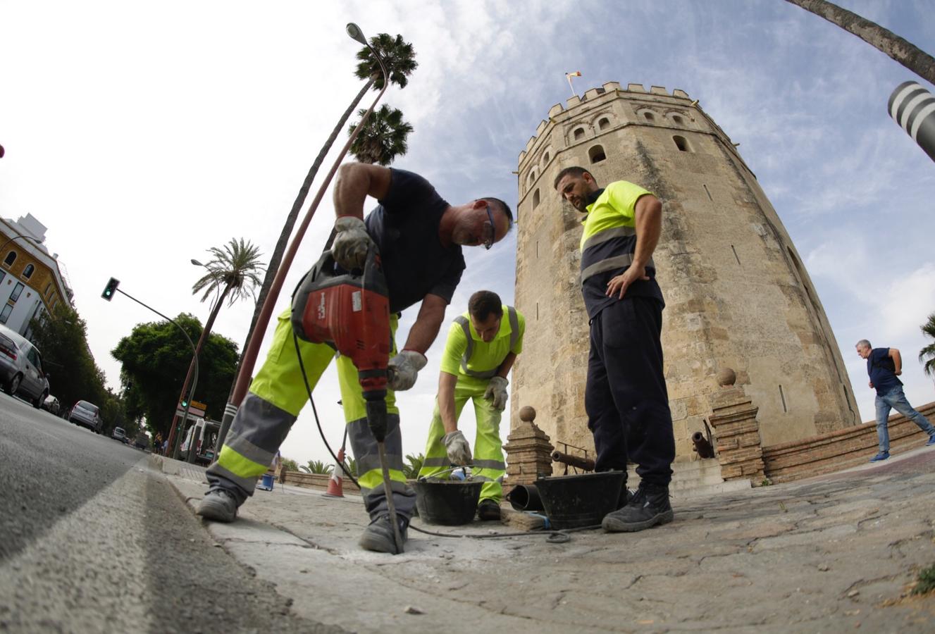 En imágenes: Sevilla se protege contra el terrorismo