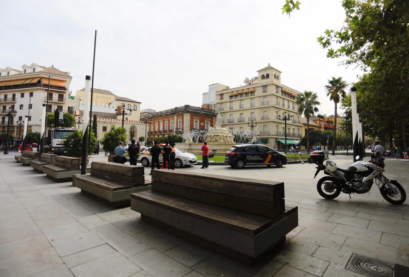 En imágenes: Sevilla se protege contra el terrorismo