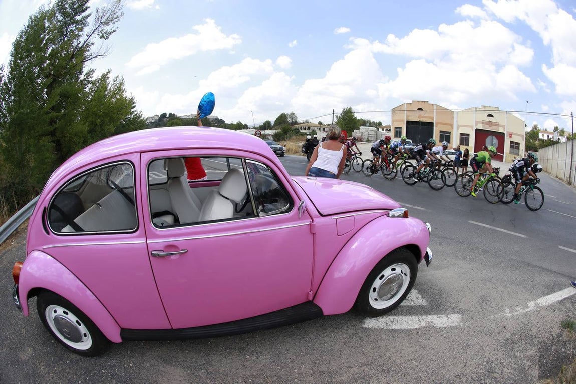 Así ha sido el paso de la Vuelta a España por Écija, Puente Genil y Sierra de la Pandera