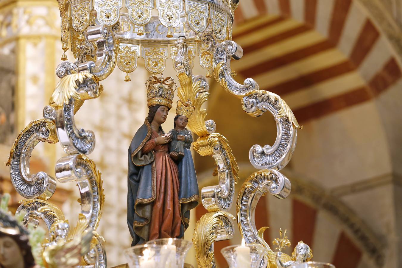 La procesión de la Virgen de la Fuensanta de Córdoba, en imágenes