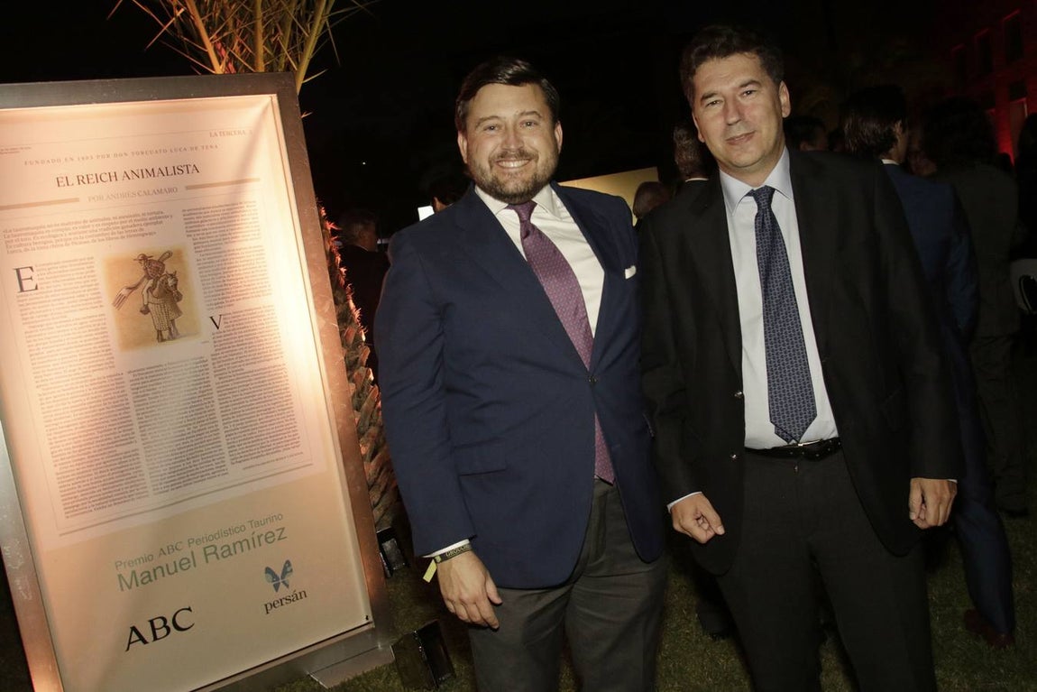 La entrega a Andrés Calamaro del Premio Taurino Manuel Ramírez, en imágenes (...y II)