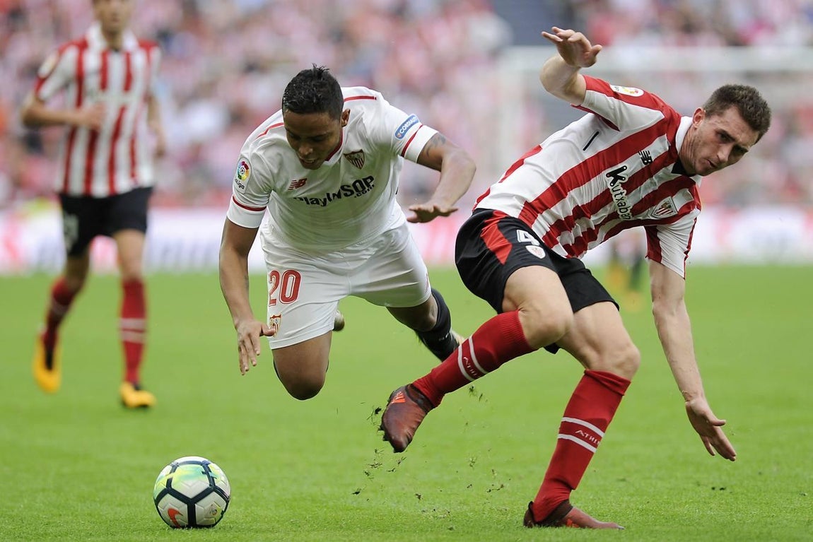 Las imágenes del Athletic-Sevilla FC: derrota por la mínima en San Mamés