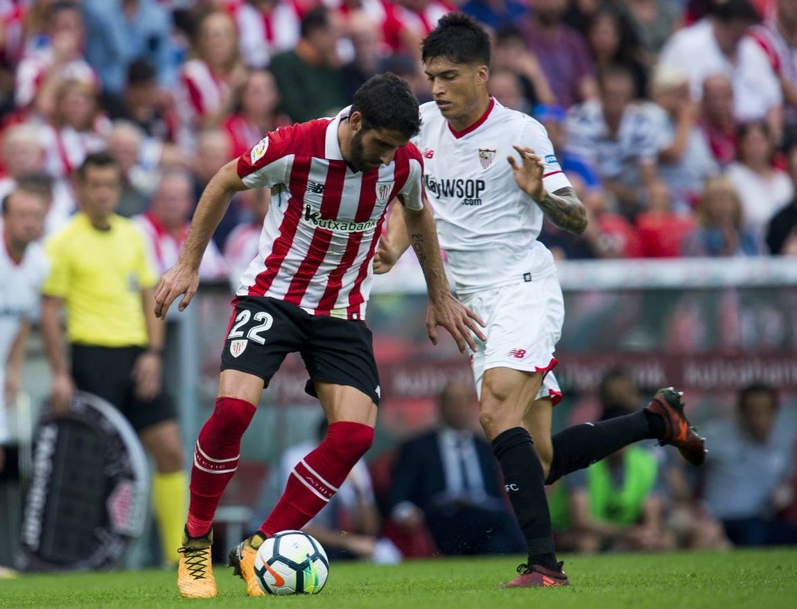 Las imágenes del Athletic-Sevilla FC: derrota por la mínima en San Mamés