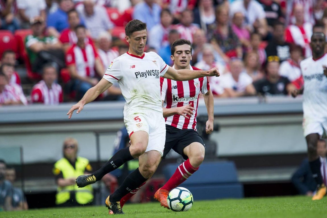 Las imágenes del Athletic-Sevilla FC: derrota por la mínima en San Mamés