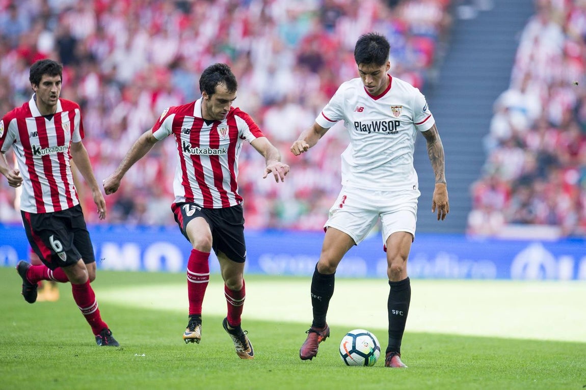 Las imágenes del Athletic-Sevilla FC: derrota por la mínima en San Mamés