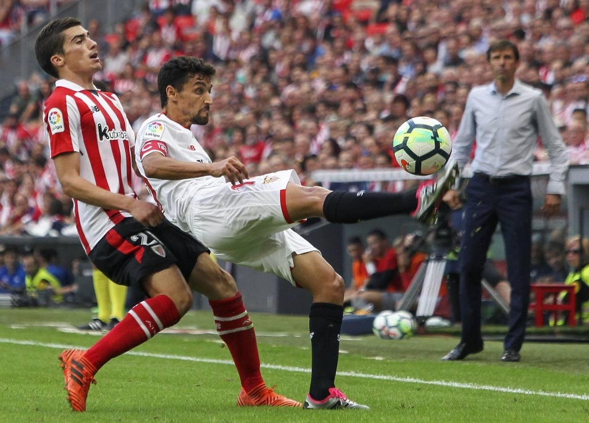 Las imágenes del Athletic-Sevilla FC: derrota por la mínima en San Mamés