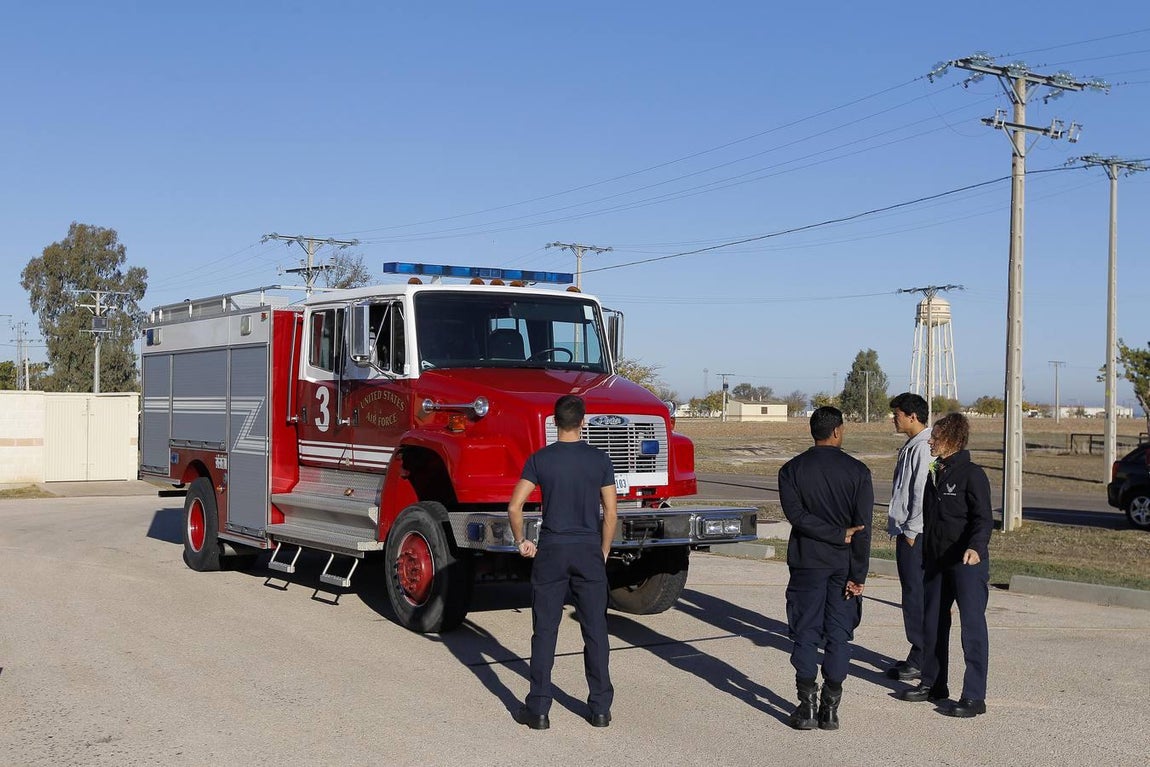 La base americana de Morón de la Frontera abre sus puertas