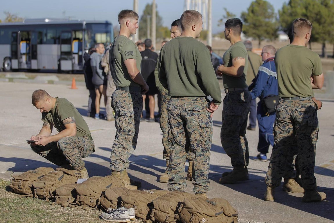 La base americana de Morón de la Frontera abre sus puertas