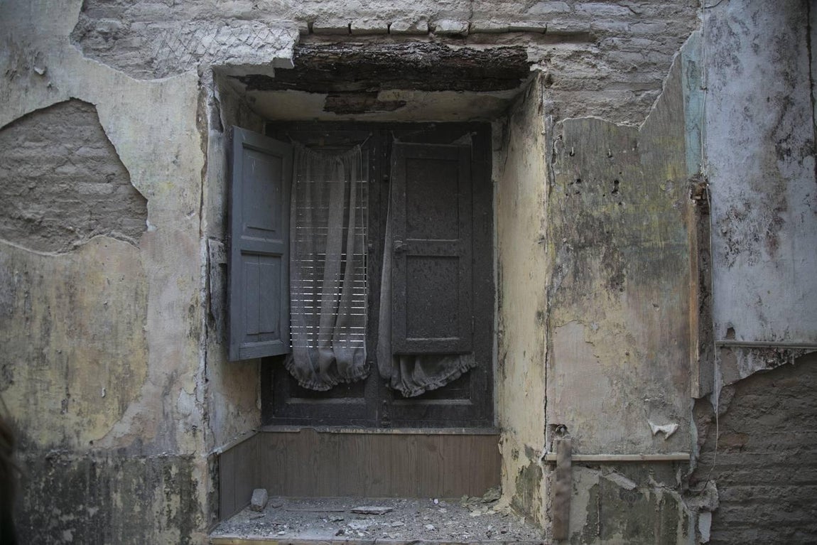 El deterioro del convento de Santa Inés, desde dentro