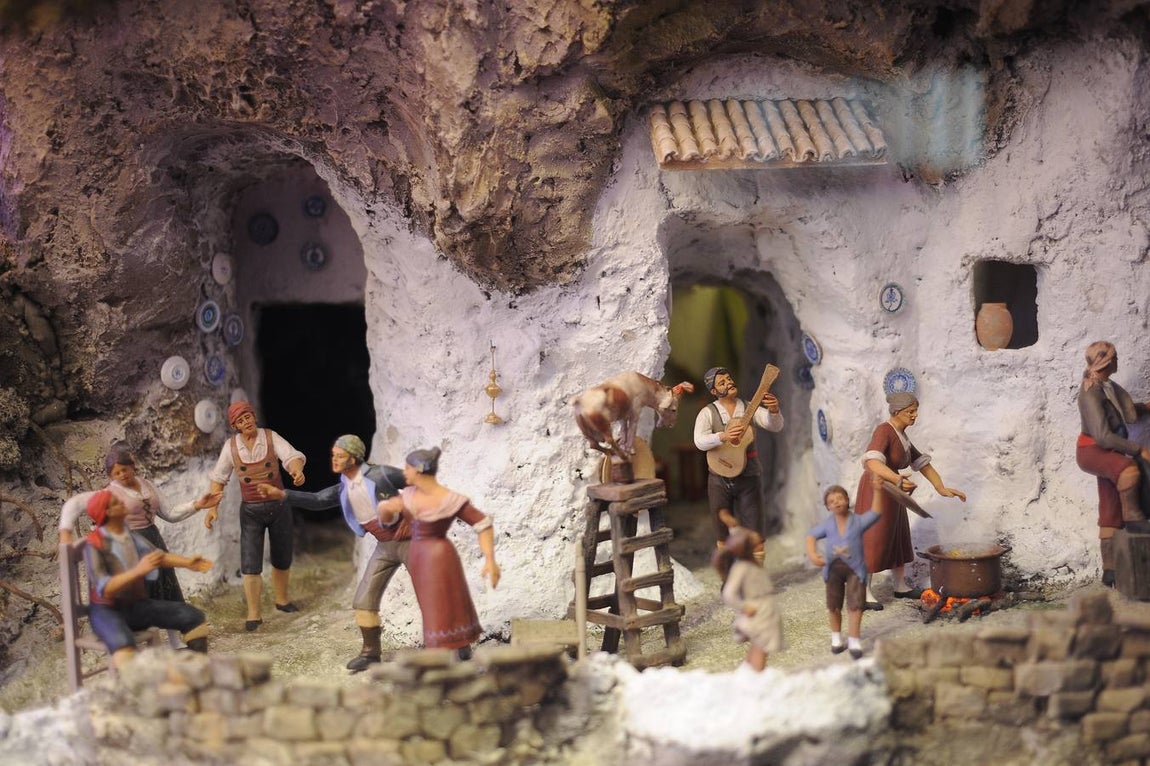 El mayor museo de Belenes, en Mollina (Málaga), visto al detalle