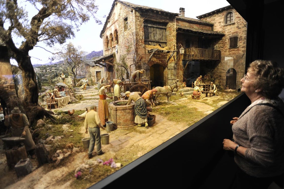 El mayor museo de Belenes, en Mollina (Málaga), visto al detalle