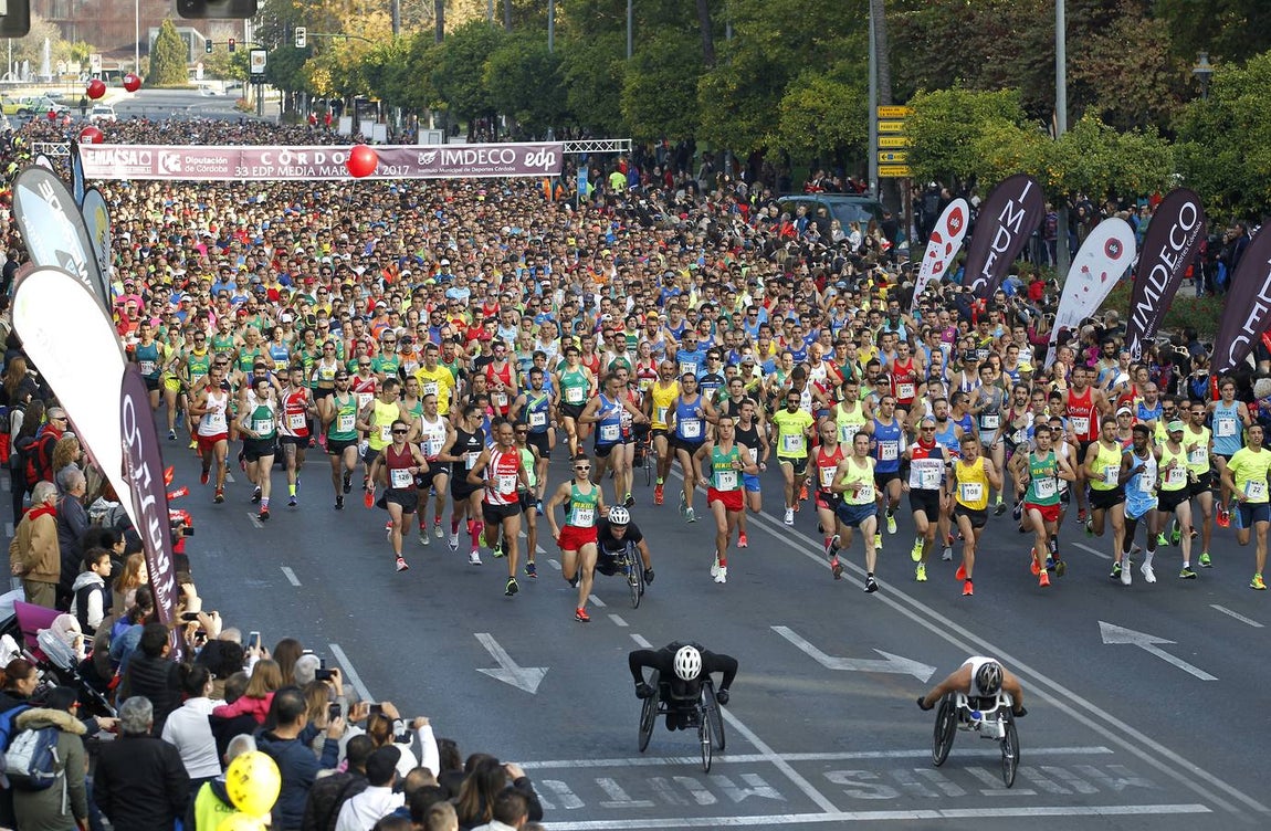 La XXXIII Media Maratón de Córdoba, en imágenes