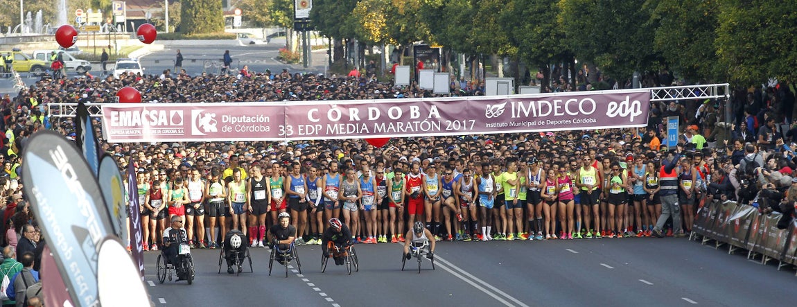 La XXXIII Media Maratón de Córdoba, en imágenes