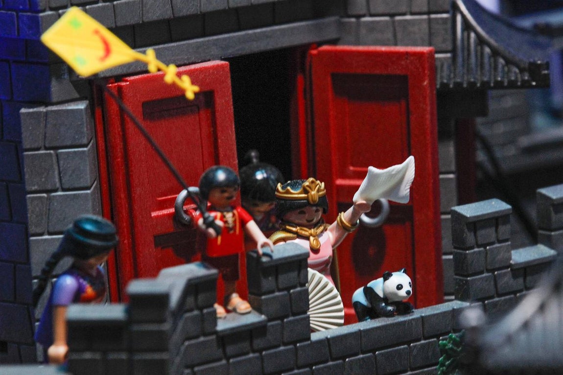 Abierto el Belén de Playmobil en el Centro de Sevilla