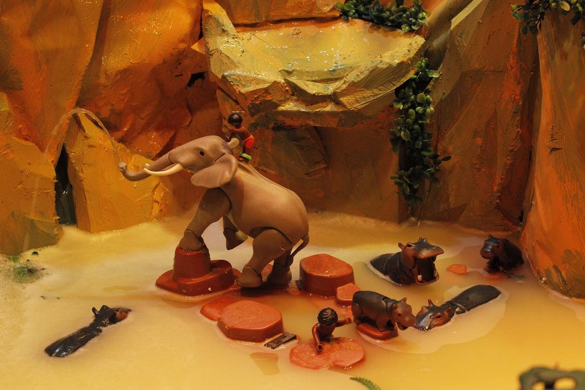 Abierto el Belén de Playmobil en el Centro de Sevilla