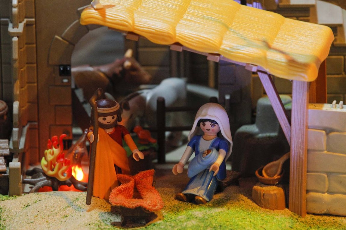 Abierto el Belén de Playmobil en el Centro de Sevilla