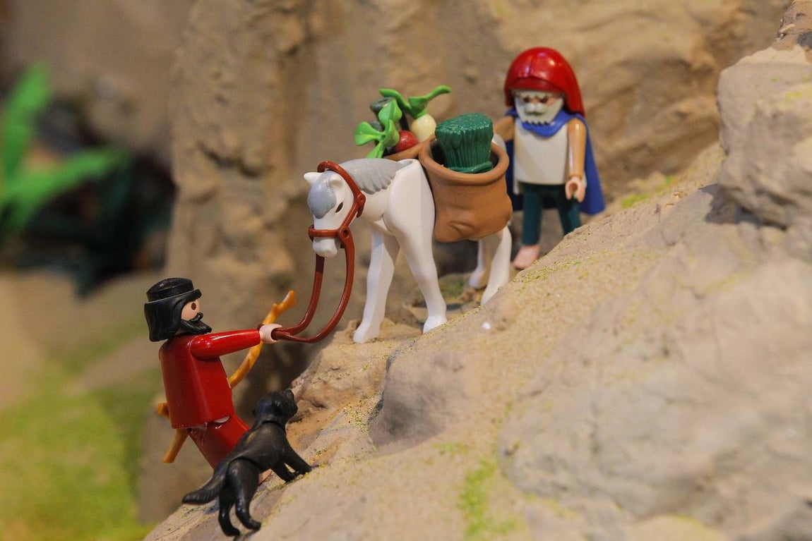 Abierto el Belén de Playmobil en el Centro de Sevilla
