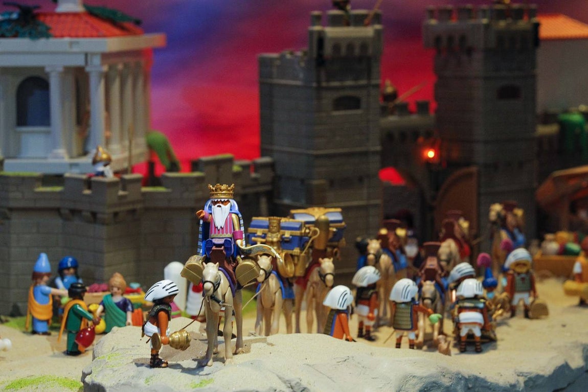Abierto el Belén de Playmobil en el Centro de Sevilla