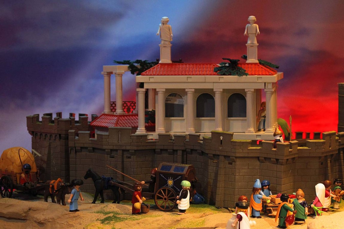 Abierto el Belén de Playmobil en el Centro de Sevilla