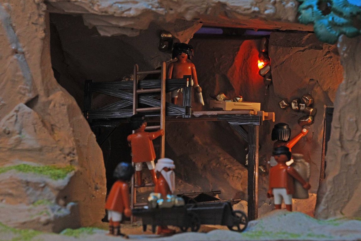 Abierto el Belén de Playmobil en el Centro de Sevilla